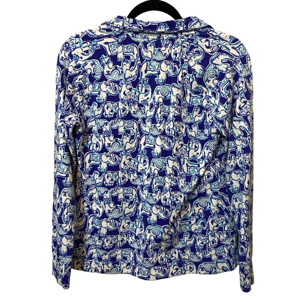 Lilly Pulitzer Women's XS Skipper Popover Get Trunky Half Zip Sweatshirt - Picture 5 of 9